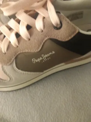Zapatillas Pepe Jeans Beige y Rosa