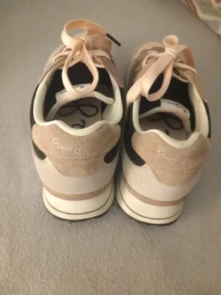 Zapatillas Pepe Jeans Beige y Rosa