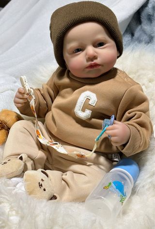 Muñeco bebé Reborn realista nuevo con accesorios