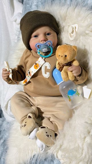Muñeco bebé Reborn realista nuevo con accesorios