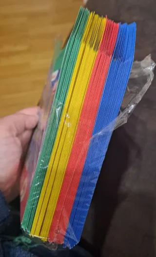 80 Sobres CD/DVD con Ventana Color