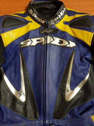 Giacca moto Spidi taglia M in pelle