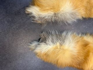 Collo di pelliccia volpe sintetica