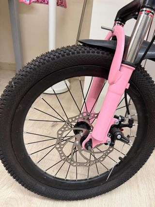 Bicicletta per bambina rosa (nuova)