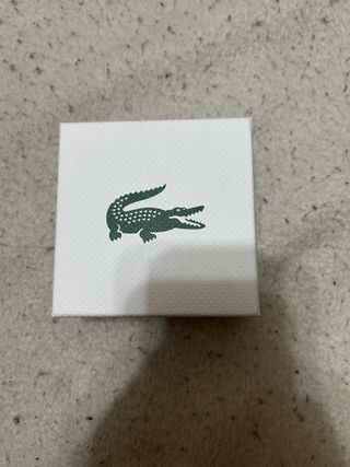 Pulsera Lacoste Original Plata