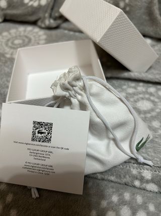 Pulsera Lacoste Original Plata