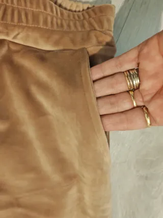 Pantaloni velluto marroni dritti