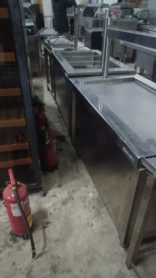 Mobiliario Hostelería Buffet Acero Inoxidable