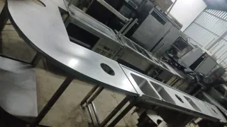 Mobiliario Hostelería Buffet Acero Inoxidable