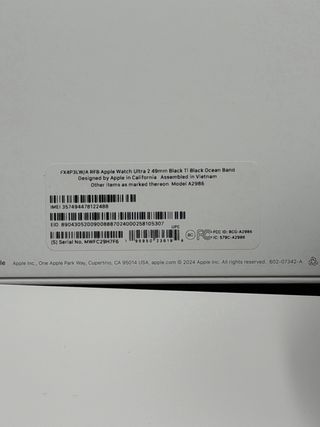 Ultra 2 49mm LTE Nuovo con garanzia Apple