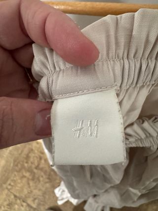 Vestido mesonera beige largo