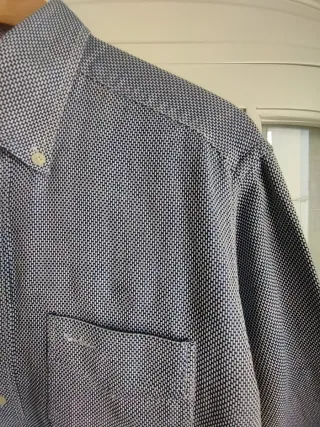 Camisa Pierre Cardin Azul Talla L