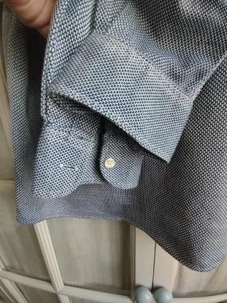 Camisa Pierre Cardin Azul Talla L