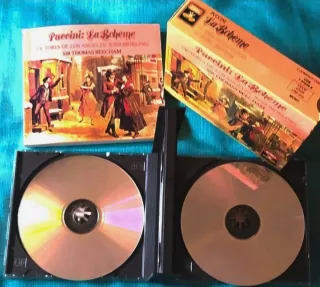 Ópera Puccini La Bohème Sir Thomas Beecham