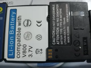 Baterías NOME EP500 y Canon NB-6L