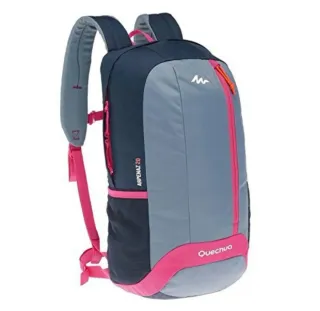 Mochila Quechua Arpenaz 20 Gris/Rosa