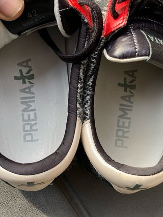 Zapatillas Premiata Hombre Negro/Gris