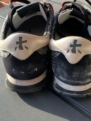 Zapatillas Premiata Hombre Negro/Gris