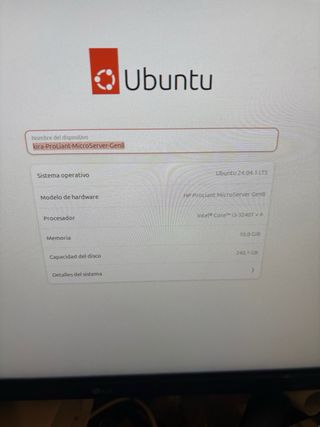 HP ProLiant MicroServer Gen8