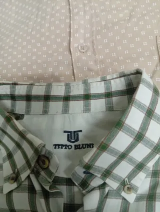 Lote 3 Camicie Uomo S&C, GX3, Titto Bluni