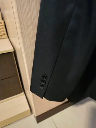 Chaqueta de vestir Kiabi negra talla 68