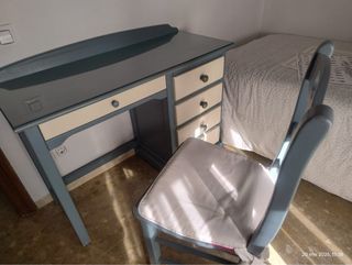 Silla madera maciza hecha a mano