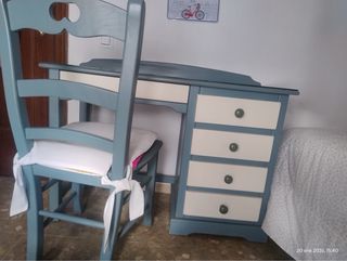 Silla madera maciza hecha a mano