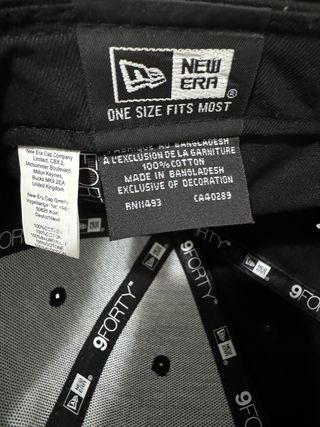 Gorra New Era 9FORTY NY Yankees Negra