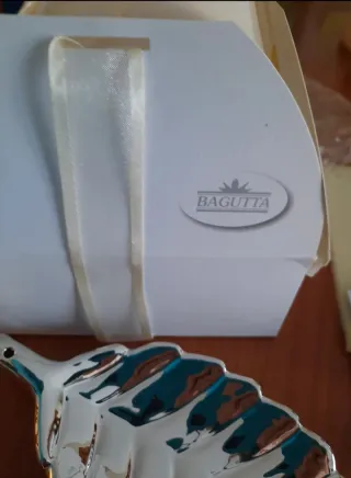 Foglia decorativa Bagutta simil-argento