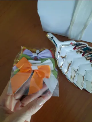 Foglia decorativa Bagutta simil-argento