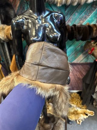 Cappello aviatore pelliccia