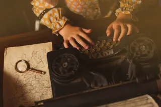 Lote Atrezzo Fotografía Vintage