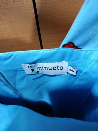 Vestido Minueto Estampado Teléfonos Verano