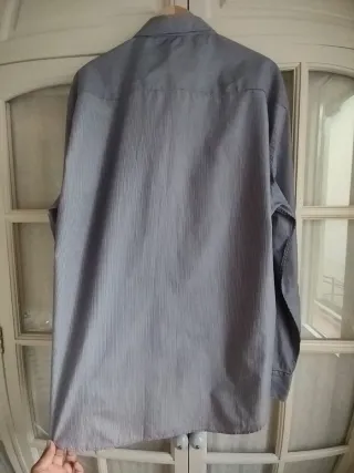 Pedro del Hierro Camisa Rayas Diplomáticas XXL