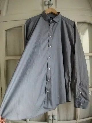 Pedro del Hierro Camisa Rayas Diplomáticas XXL