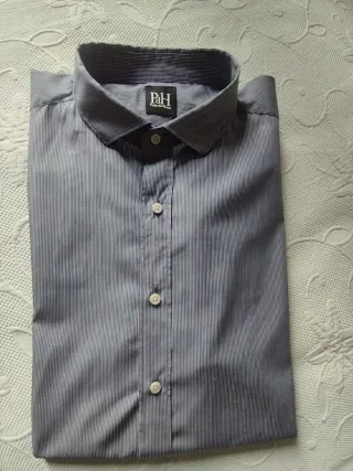 Pedro del Hierro Camisa Rayas Diplomáticas XXL