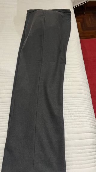 Pantalón Zara Invierno Mujer Negro