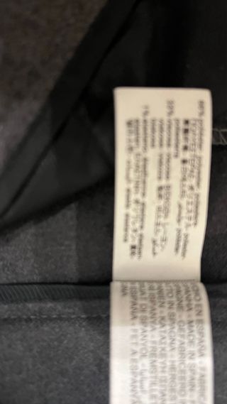 Pantalón Zara Invierno Mujer Negro