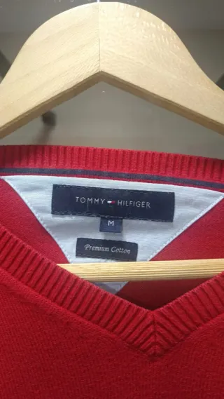 Jersey Tommy Hilfiger Rojo Talla M