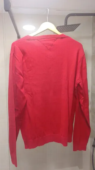 Jersey Tommy Hilfiger Rojo Talla M