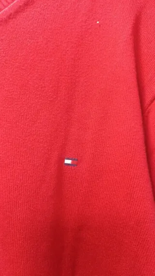 Jersey Tommy Hilfiger Rojo Talla M