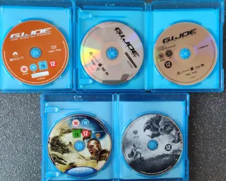 4 PELÍCULAS BLU-RAY