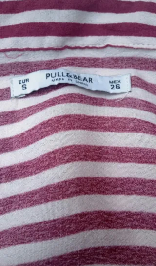 Camicia a righe Pull&Bear donna taglia S