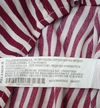 Camicia a righe Pull&Bear donna taglia S