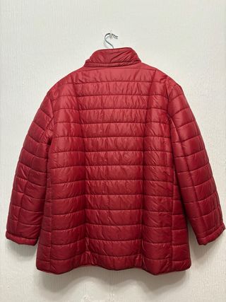 Abrigo rojo mujer XXL
