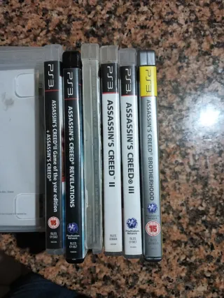 Lote 6 Giochi Assassin's Creed PS3
