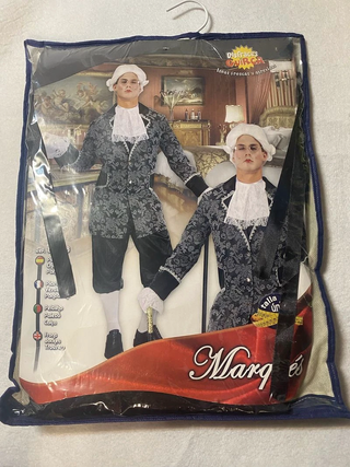 Disfraz Carnaval Marqués Elegante Talla M-L