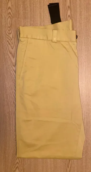 Pantalón Purificación García Hombre Amarillo