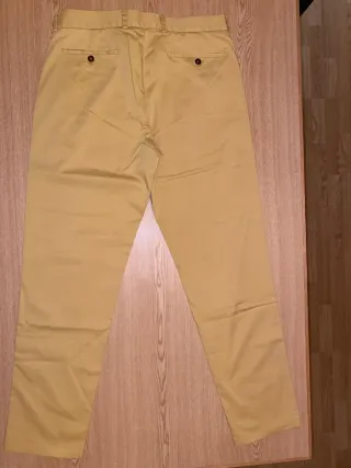 Pantalón Purificación García Hombre Amarillo