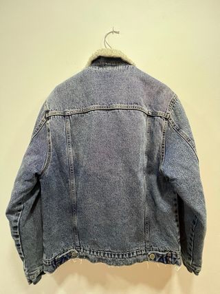 Chaqueta vaquera forrada borrego Bershka XS